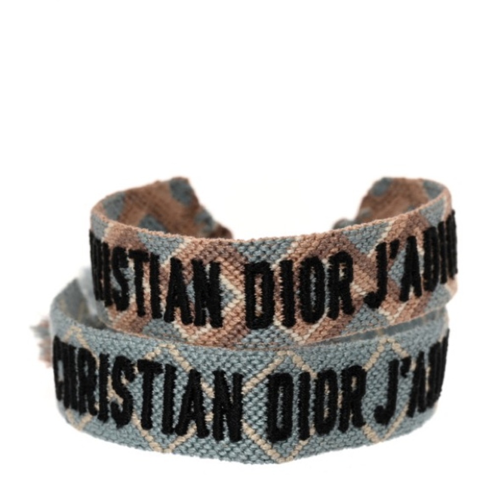 Dior blue friendship bracelet